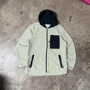 Pacsun Hooded Fleece Zip Up Jacket